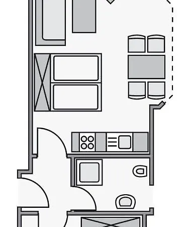 아파트 Haus Nordseeperle 8